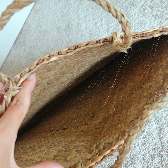 Flat Rattan bags. Set of 2 - Picture 4 of 14
